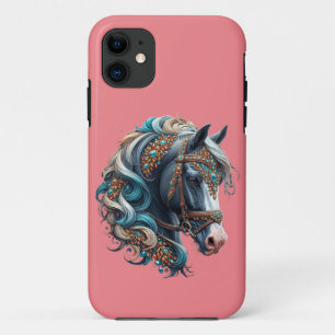 Case-Mate iPhone Case Beau Cheval avec bijou enrobé bridle