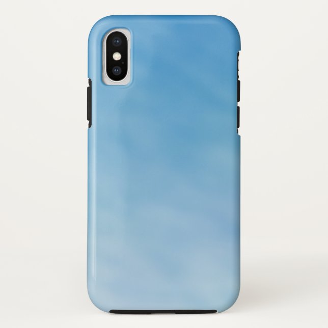 Coques Case-Mate iPhone Beau Ciel Bleu Doux avec Nuages Dreamy (Dos)