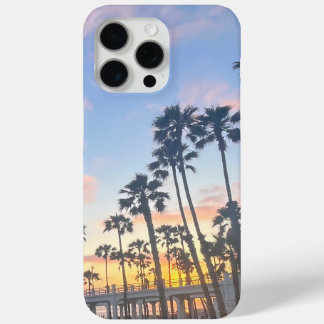 Coque Case-Mate iPhone Beau coucher de soleil orange en Californie