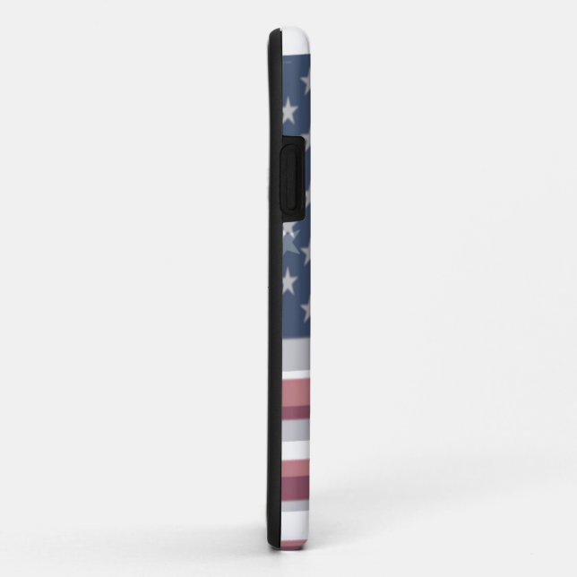 Coques Case-Mate iPhone Beau drapeau américain (Dos/Droite)