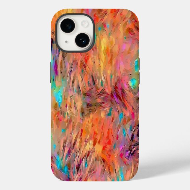 Coques Case-Mate iPhone Beau Elégant Joyau Tons Motif sans couture (Verso)