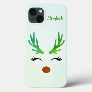 Case-Mate iPhone Case Beau, Étonnant, Reindeer de Noël Coque-Mate