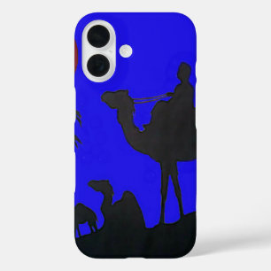 Coques iPhone 16 Beau Extraordinaire Sunset Camel Safari Art Print/