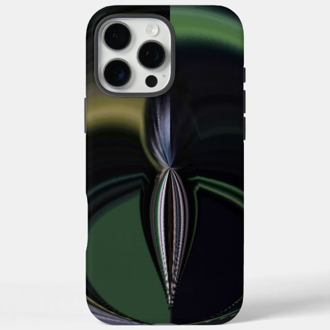 Coques Case-Mate iPhone Beau Extraordinaire Vert Aurora Texture Art Design (Verso)