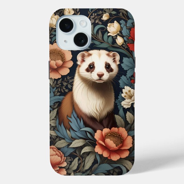 Coques Case-Mate iPhone Beau Ferret William Morris Inspiré (Verso)