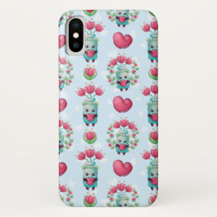 Case-Mate iPhone Case Beau Floral Mason Jar Hearts Motif
