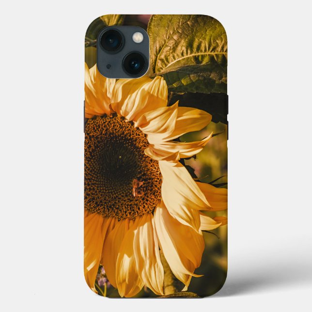 Coques Case-Mate iPhone Beau Grand Tournesol Jaune Tough (Verso)