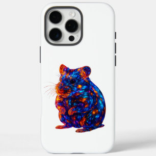 Coque iPhone 16 Pro Max Beau Hamster brillant Art