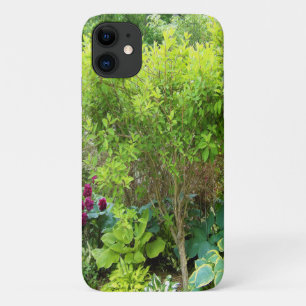 Case-Mate iPhone Case Beau jardin paysager vert avec hostas