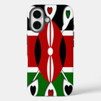 Beau Kenya Lovely Hearts Art Motif Extraordinaire