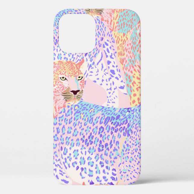 Coques Case-Mate iPhone Beau léopard Motif sans mer illustration Ar (Verso)