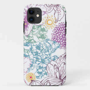 Etui iPhone Case-Mate Beau motif avec les fleurs colorées