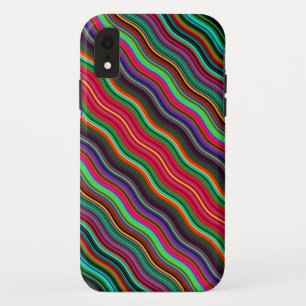 Case-Mate iPhone Case Beau Motif coloré Wavy Stripe