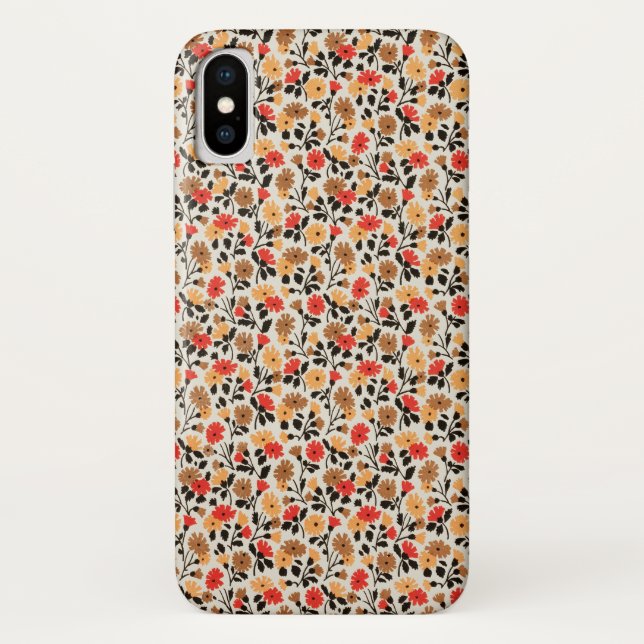 Coques Case-Mate iPhone Beau motif floral (Dos)
