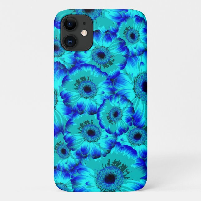 Coques Case-Mate iPhone Beau motif floral imprimé (Dos)