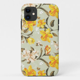 Coque Case-Mate iPhone Beau motif floral lumineux élégant