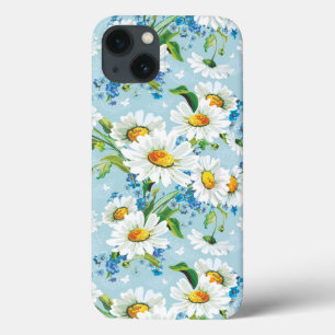 iPhone 13 Case Beau motif floral lumineux élégant 2