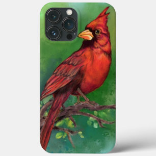 Case-Mate iPhone Case Beau oiseau Cardinal Rouge du Nord - Peinture