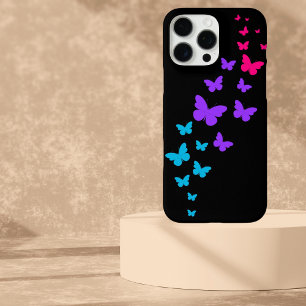 Coque iPhone 16 Pro Max Beau Papillon Androgynous Fierté Design