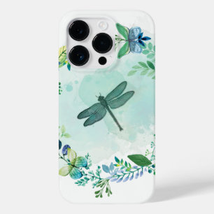 Coque Case-Mate iPhone Beau Papillon Et Fleurs De Dragonfly