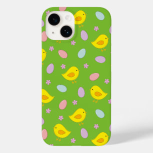 Coque Case-Mate iPhone Beau Poulets motifs de Pâques OEufs Couleur person