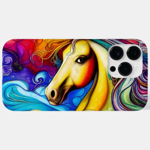 Coque Case-Mate iPhone Beau Rainbow Horse Portrait