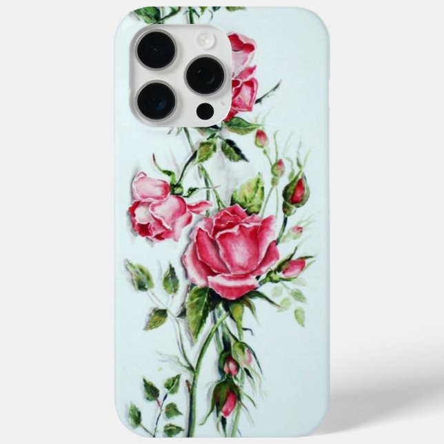 COQUES Case-Mate iPhone BEAU ROSE ROSE ROSE ET ROSEBUDS (Verso)