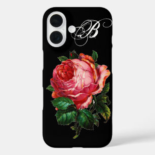 COQUES iPhone 16 BEAU ROSE ROSE ROSE MONOGRAM