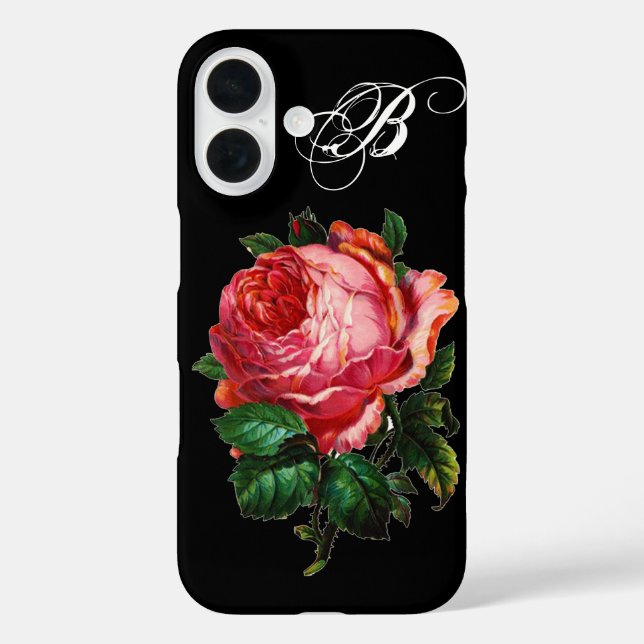 COQUES Case-Mate iPhone BEAU ROSE ROSE ROSE MONOGRAM (Verso)