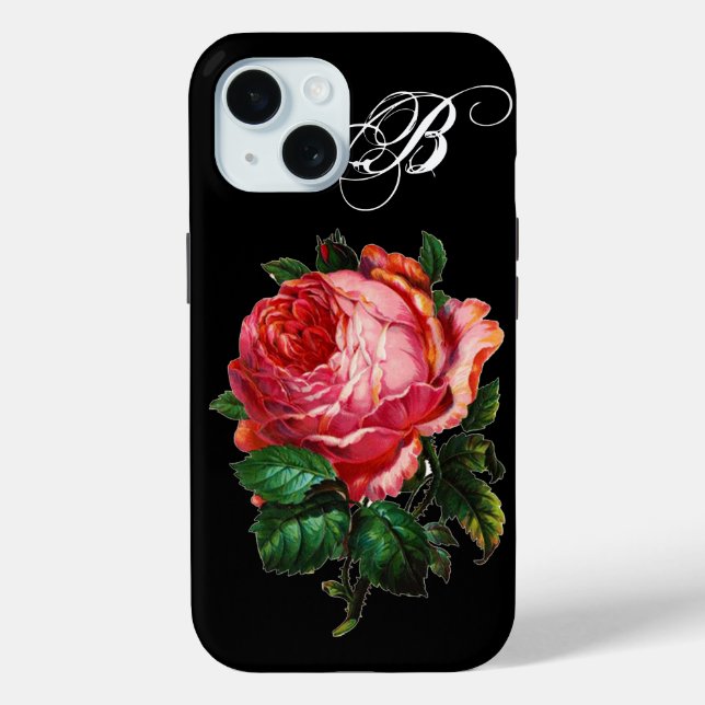 COQUES Case-Mate iPhone BEAU ROSE ROSE ROSE MONOGRAM (Verso)