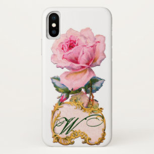 COQUES POUR iPhone BEAU ROSE ROSE ROSE MONOGRAM