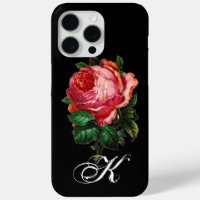 BEAU ROSE ROSE ROSE MONOGRAM, Noir