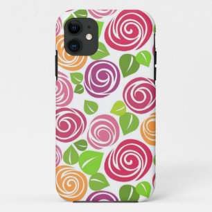 Case-Mate iPhone Case Beau Roses de motifs floraux