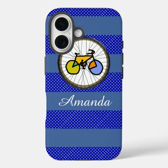 Coques Case-Mate iPhone beau vélo personnalisé (Verso)