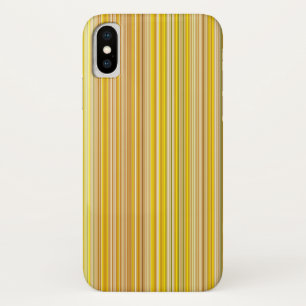 Coque Case-Mate Pour iPhone Beaucoup de bandes multicolores en jaune...