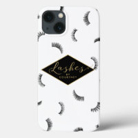 Beaucoup de Lashes Motif Lash Salon Personnalisé