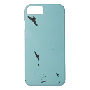 Coque iPhone 7 Beaucoup d'oiseaux et un controle