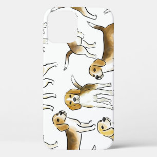 Case-Mate iPhone Case Beauté beagle : Motif de chien aquarelle