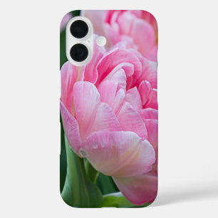 Coque Pour iPhone 16 Beauté de Double Tulipes Fleur