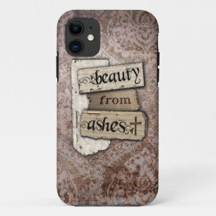 Coques Pour iPhone Beauté de la damassé chrétienne de cendres
