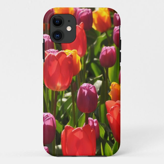 Coques Case-Mate iPhone Beauté des tulipes de printemps (Dos)