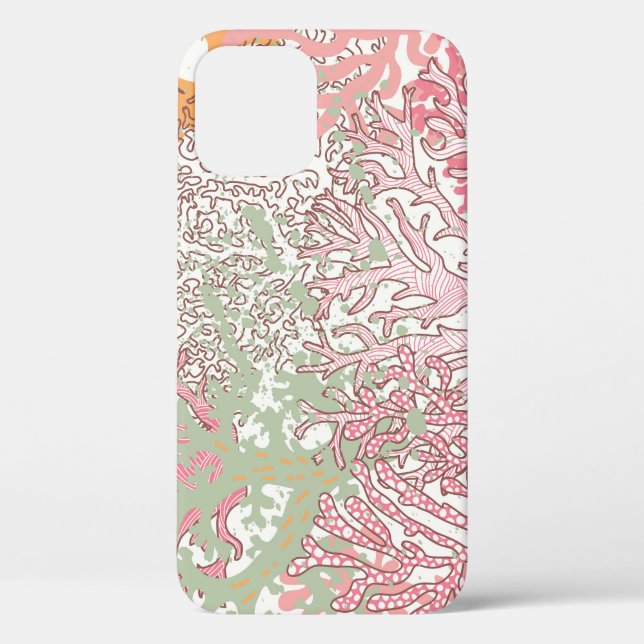 Coques Case-Mate iPhone Beauté du corail : Motif sous-marin Wonderland. (Verso)