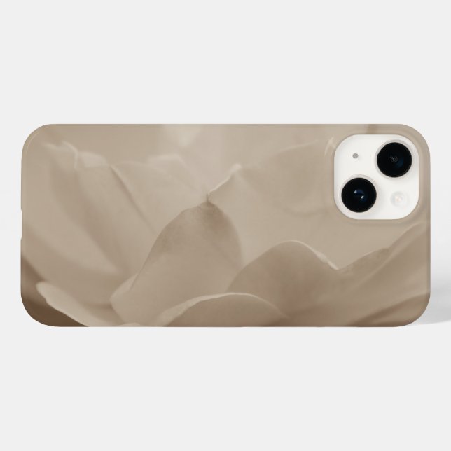 Coques Case-Mate iPhone Beauté D'Un Rose Sepia (Verso (horizontal))