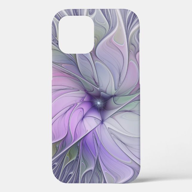 Coques Case-Mate iPhone Beauté Époustouflante Art Abstrait Moderne Fleur F (Verso)