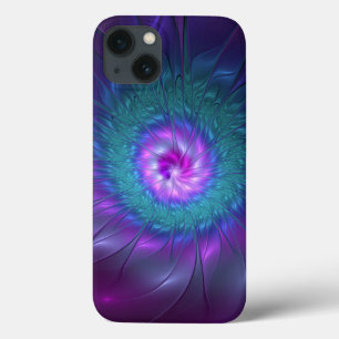 Case-Mate iPhone Case Beauté florale abstraite, art fractal coloré de fl