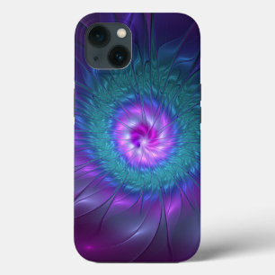 Case-Mate iPhone Case Beauté florale Abstraite Fleur d'art fractionnée c