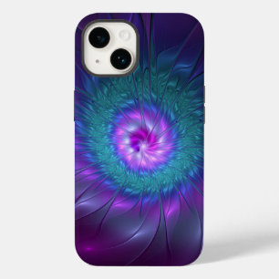 Coque Case-Mate iPhone Beauté florale Abstraite Fleur d'art fractionnée c