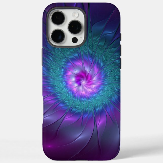 Coques Case-Mate iPhone Beauté florale Abstraite Fleur d'art fractionnée c (Verso)