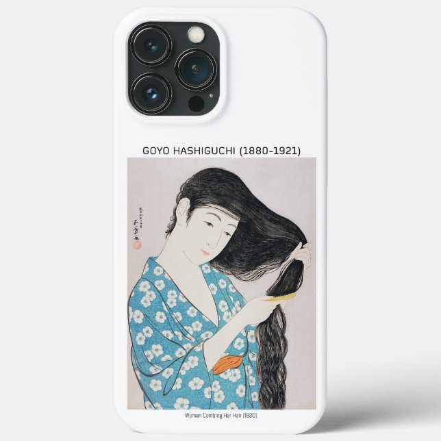 Coques Case-Mate iPhone Beautés des femmes japonaises - Goyō Hashiguchi (Verso)