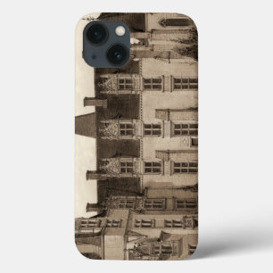 Etui iPhone 13 Beautiful French Chateau in Sepia Tones